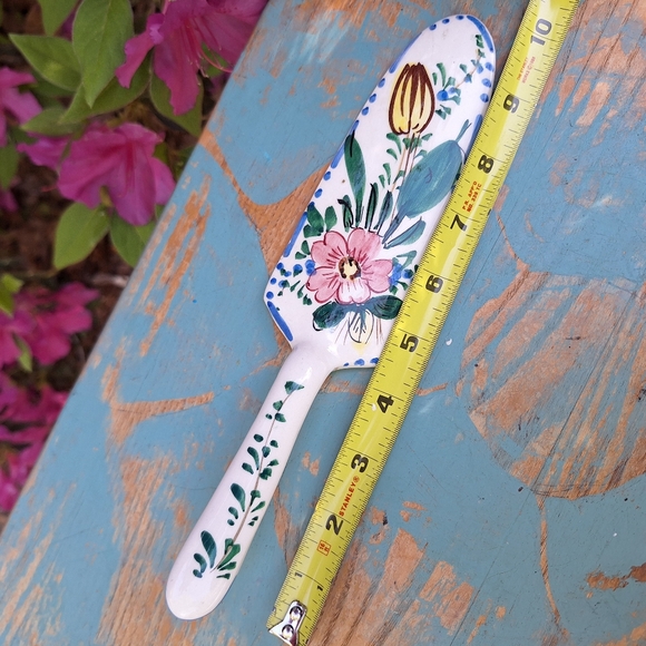 Cake Knives Bride Made in Italy Groom Wedding Serveware Porcelain Serving Knife - Picture 7 of 16
